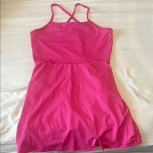 Kids pink tennis dress